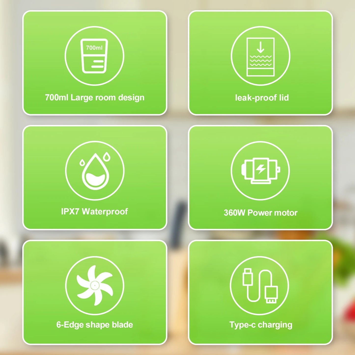 Frulux GoBlend 700 – Portable Smoothie Blender